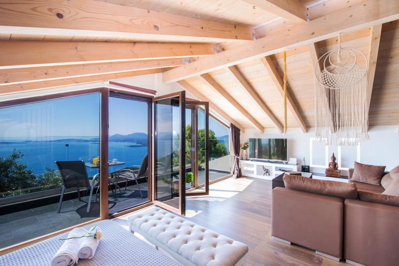 Blue Sky Loft By Corfuescapes Spartylas Exterior foto