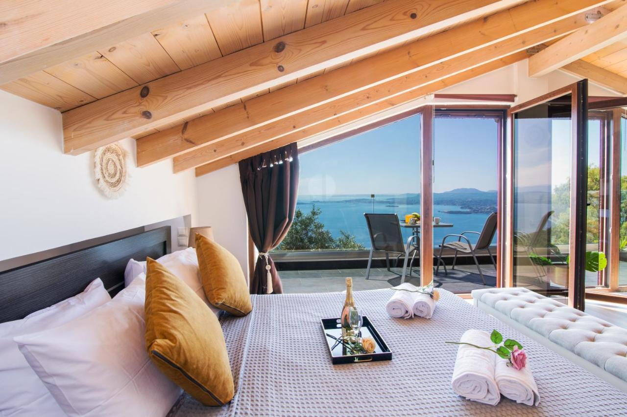 Blue Sky Loft By Corfuescapes Spartylas Exterior foto