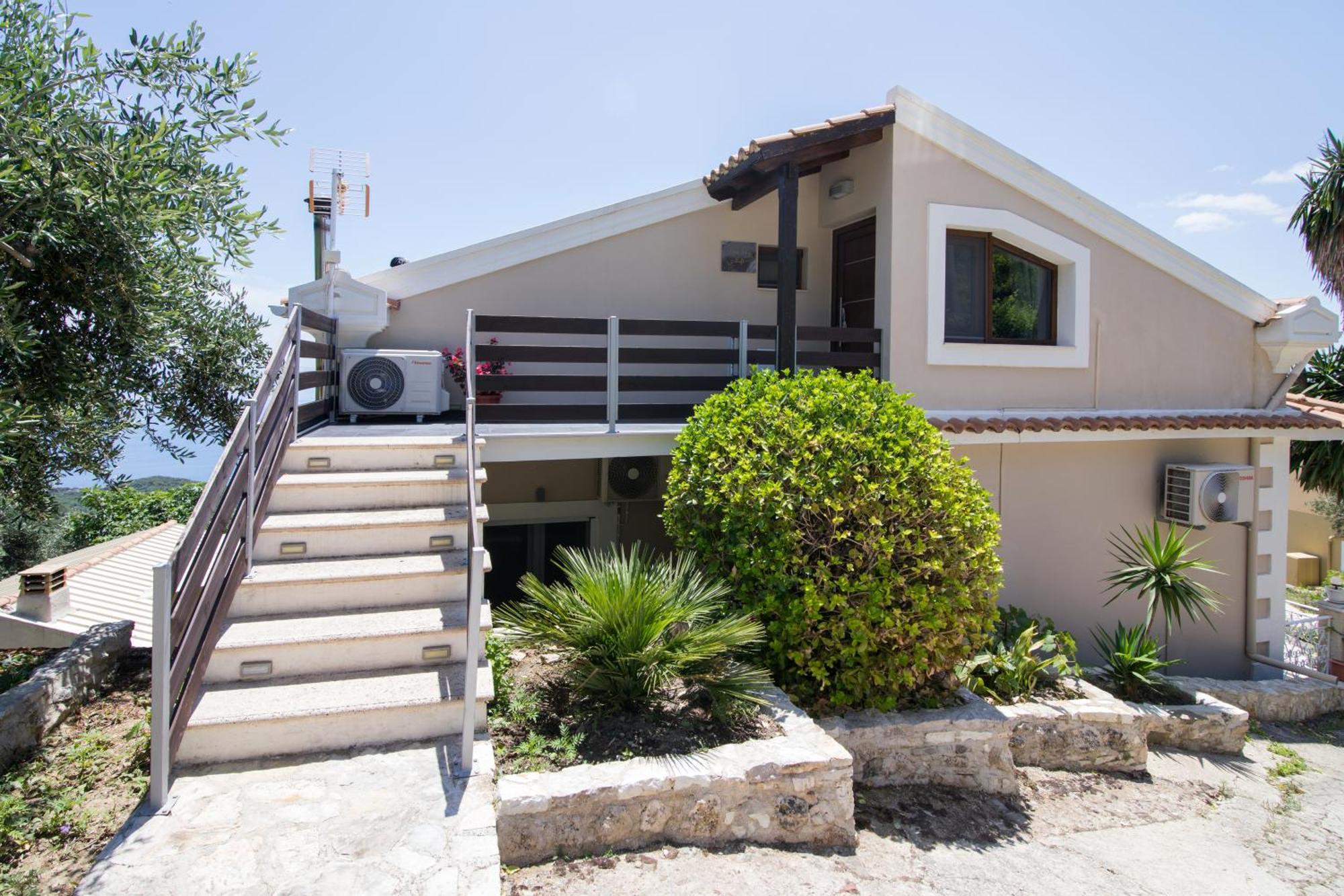 Blue Sky Loft By Corfuescapes Spartylas Exterior foto